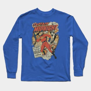 Captain Midnight 5 Double Trouble in Tokyo 1943 Long Sleeve T-Shirt